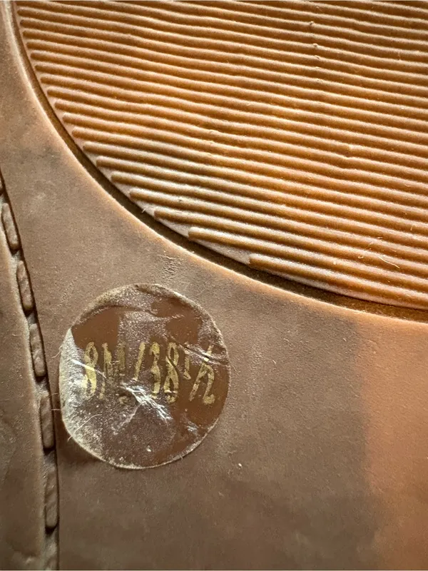 Lucky Brand Black Leather Studded Wedge Sandals - Image 8