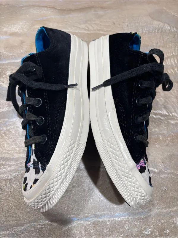 Converse All Star Chuck 70 OX Low-Top Black Sneakers Size Women’s 5.5 - Image 3
