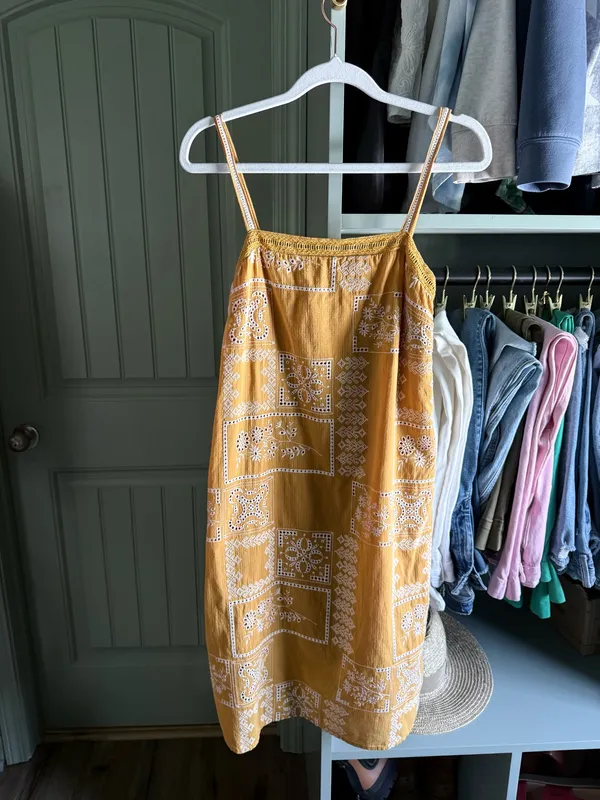 Anthropologie Sibyl Embroidered Dress - Image 2