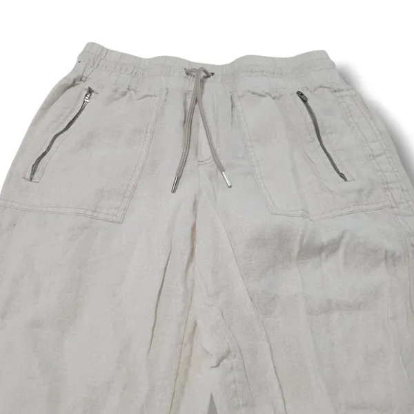 Athleta Pants Size 10 W29"xL26.5" Athleta Cabo Linen Jogger Pants Pull On Pants - Image 3