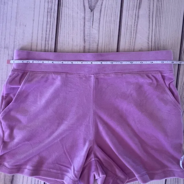Juicy Couture Dewberry Pink Velour Rhinestone Short Zip Hoodie Set - Image 11