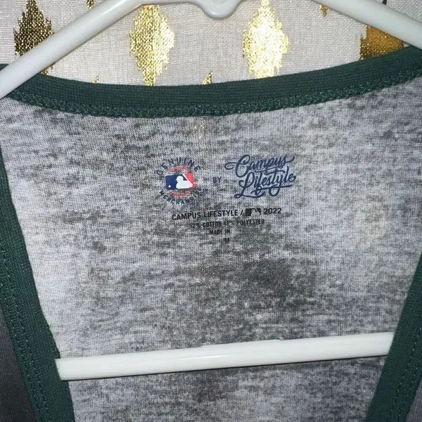 NWT Oakland athletics A’s tank top baseball shirt size M - Image 3