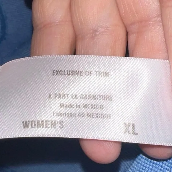 Patagonia‎ Women's XL Blue Capilene Quarter Zip Base Layer Performance Pullover - Image 6