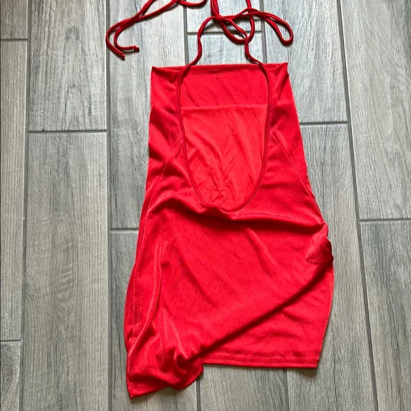 Lucy in the Sky Red Mini Dress - Image 6