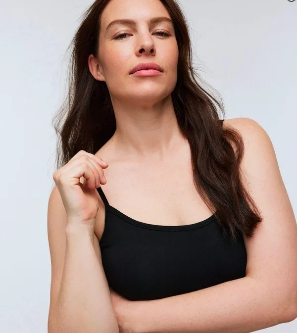 Madewell Tank Thong Bodysuit in Black Size XXS NWT - Image 3