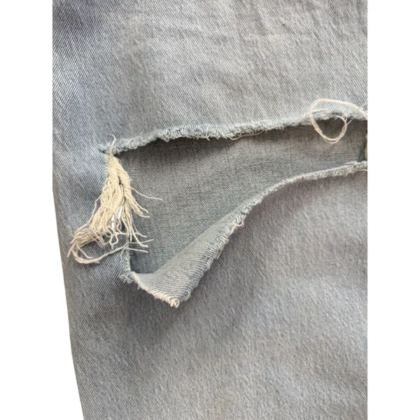 Abercrombie & Fitch Curve Love 90s Relaxed High Rise Jeans‎ Light Wash 33 16L - Image 3
