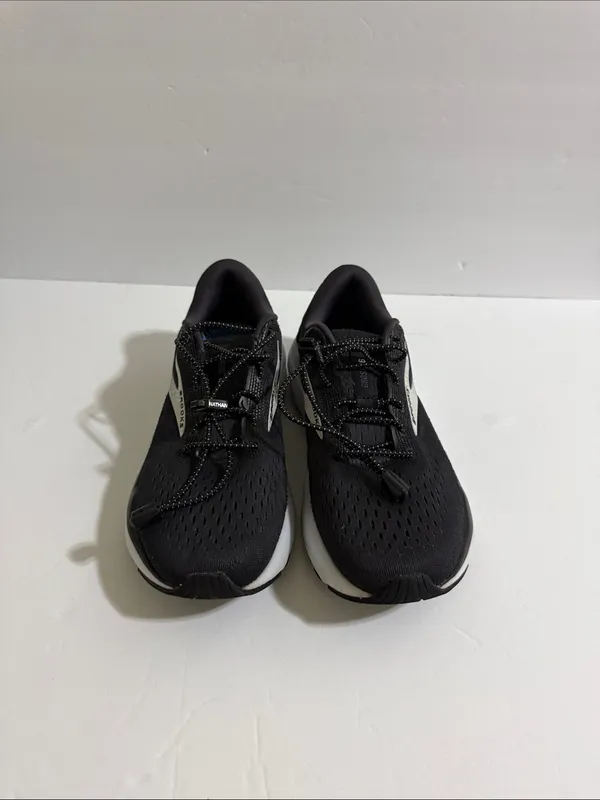 Brooks Women’s Athletic Running Shoes - Black with Silver Trim - Image 5