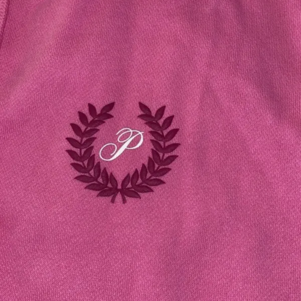PINK Everyday Fleece‎ Relaxed Full Zip Hoodie in pink - Image 3