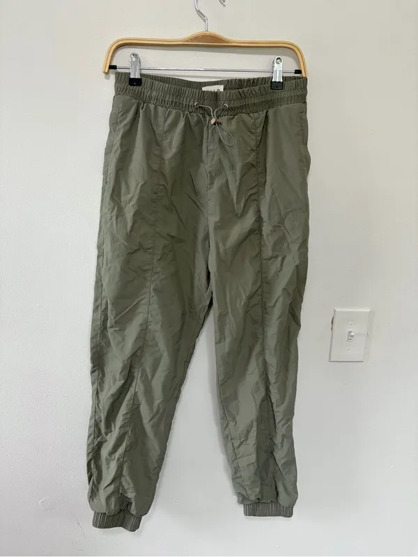 Wilo Green Parachute Jogger Pants - Image 2