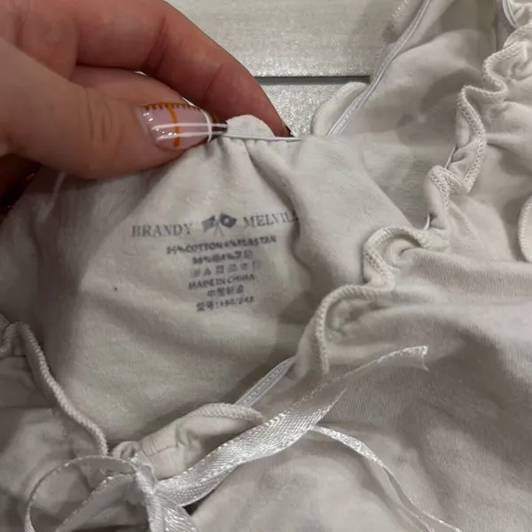 Brandy‎ Melville Malena white tank top - Image 2