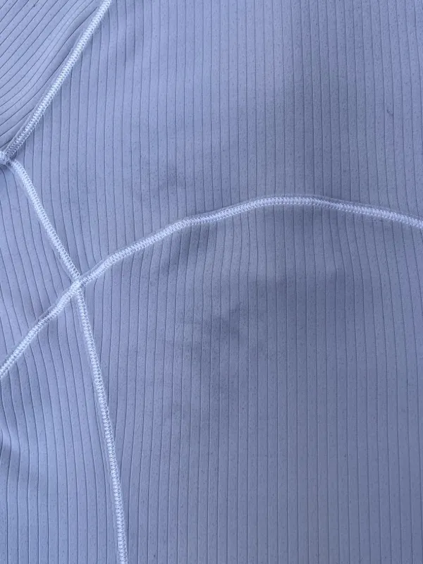 Lululemon It’s Rulu Cropped Half-Zip Long Sleeve Top gray yoga Pilates running 4 - Image 10