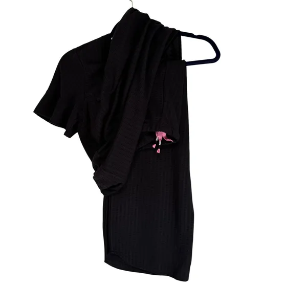 Comfort Code by Cuddl Duds Black Ruffle Sleeve Pajama Set XS Loungewear‎ - Image 10