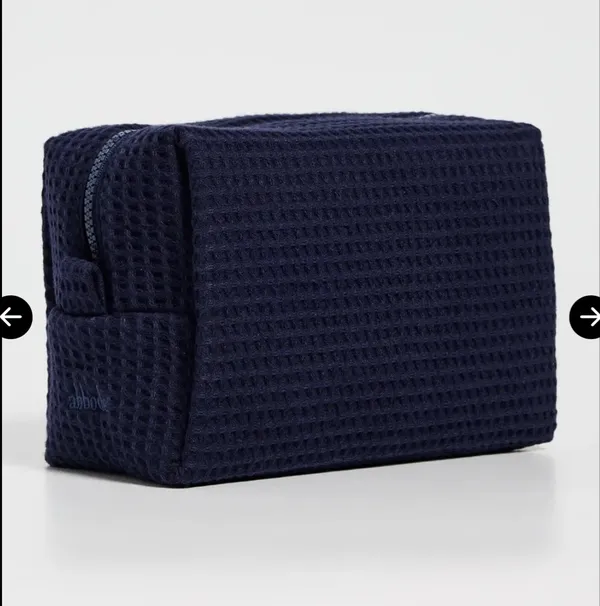 Abbode Jet Setter Waffle Pouch Blue - Image 2