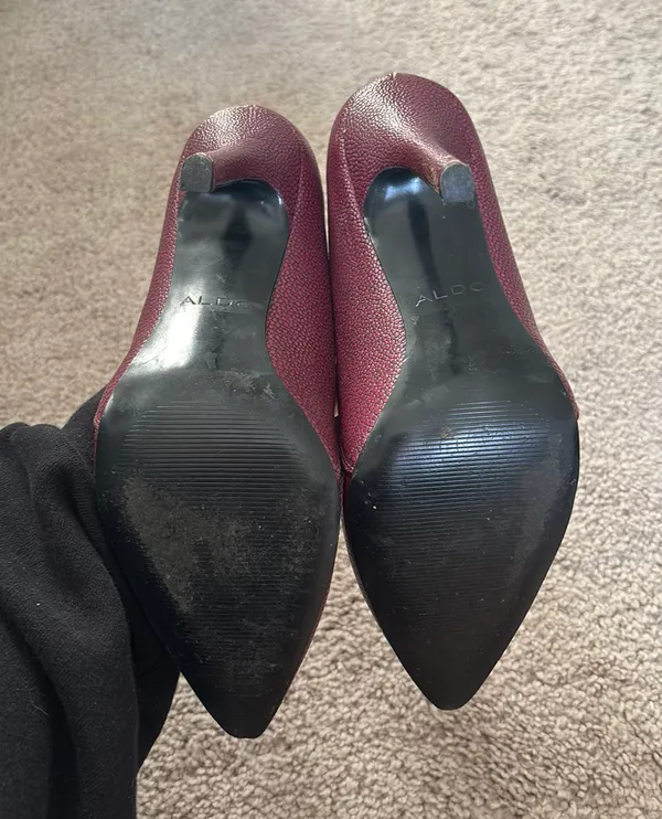 ALDO Maroon Heels - Image 2