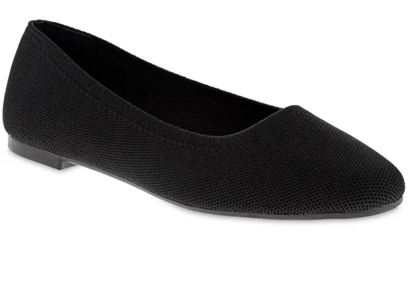 MIA BRENDY Ballet Flat Black Size 6 NWOT - Image 2