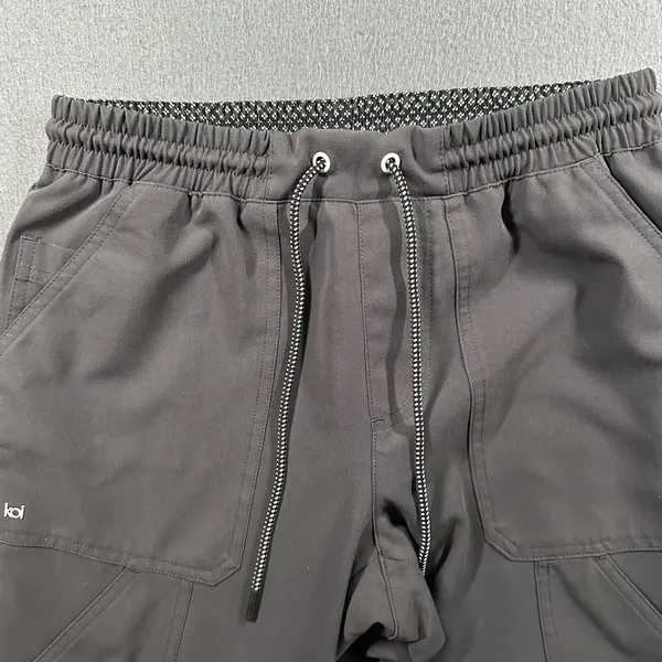 Koi Next Gen Pants Womens XS Gray‎ Jogger Scrub Elastic Waist Pockets Stretch - Image 5