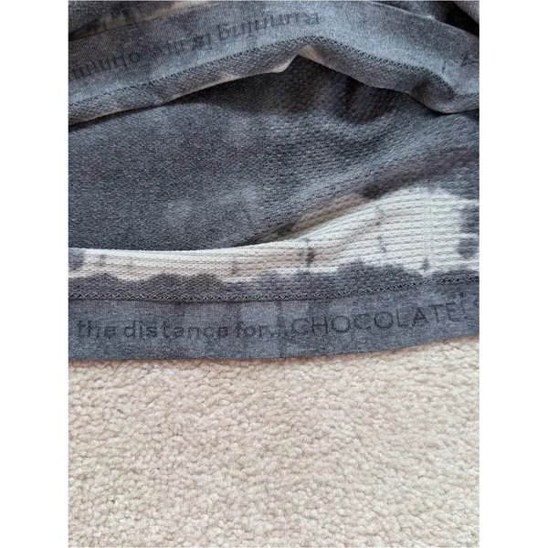 Lululemon Swiftly Tech Short Sleeve Tie Dye Gray‎ White Top Size 4 - Image 4