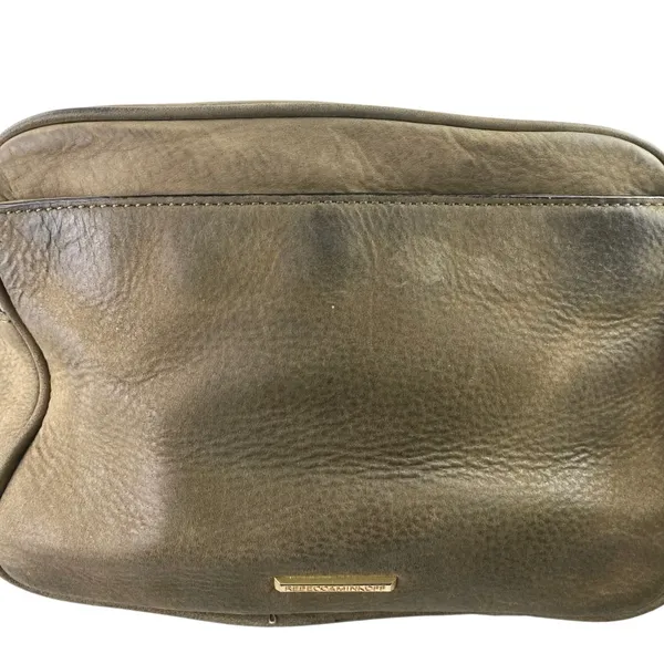 Rebecca Minkoff Women's Brown Brushed Pebbled Leather Chain Strap Crossbody Bag - Image 4