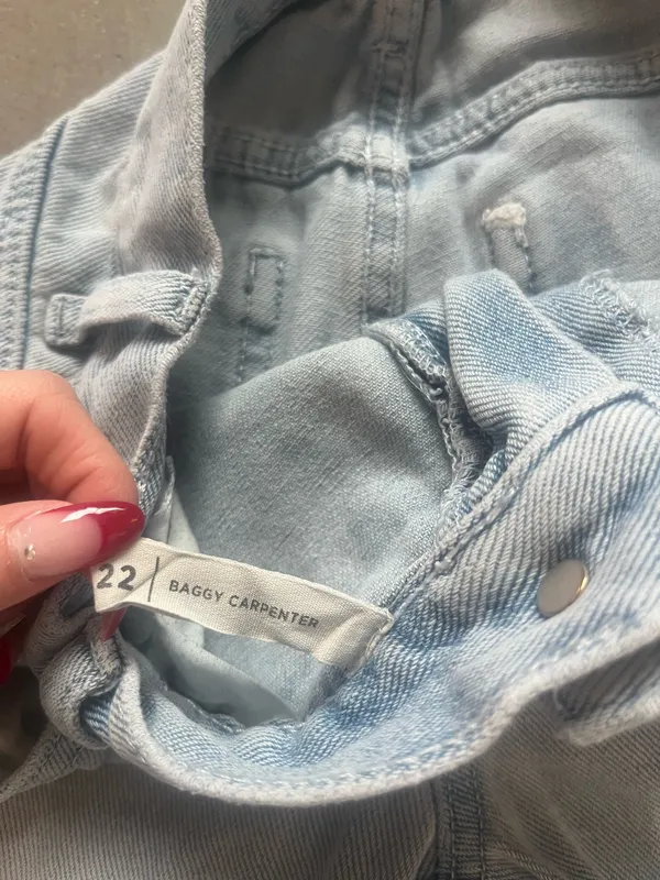 pacsun mid rise baggy cargo jeans - Image 4