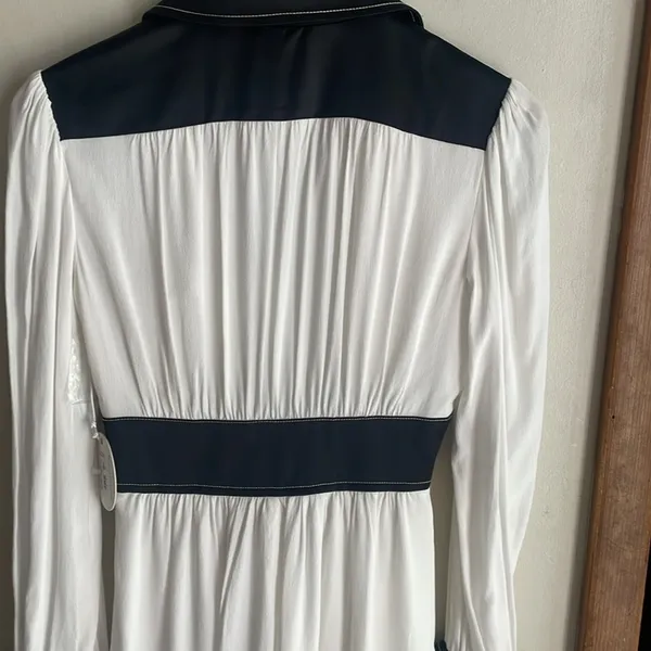 Staud Dolly Long-sleeve Dress White - Image 12