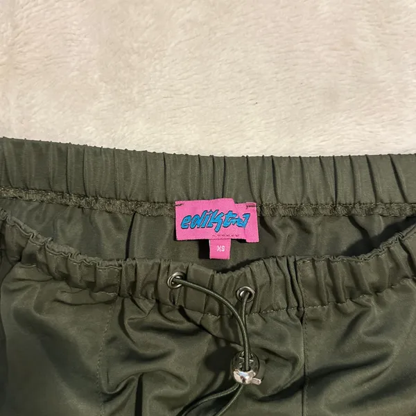 Edikted Army Green Skirt - Image 2