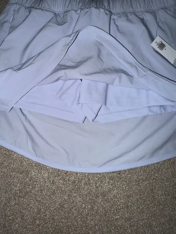 Old Navy Light Lavender Athletic Skort with Elastic Waist - Image 2