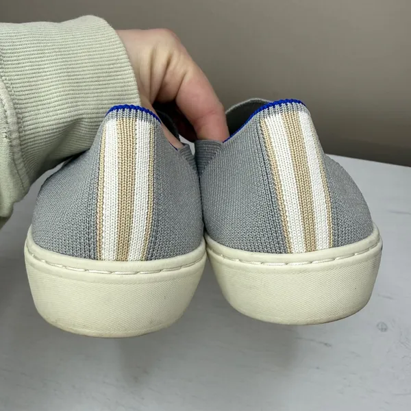 Rothy’s The Original Slip On Sneaker in Light Grey Sz 8 - Image 8