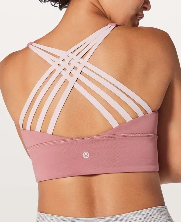 Lululemon Free To Be Moved Bra Quicksand / Porcelain Pink 6 - Image 6