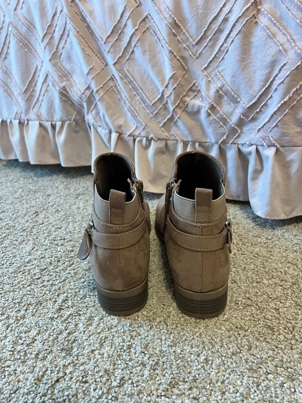 Old Navy Brown Ankle Booties 8 - Image 4