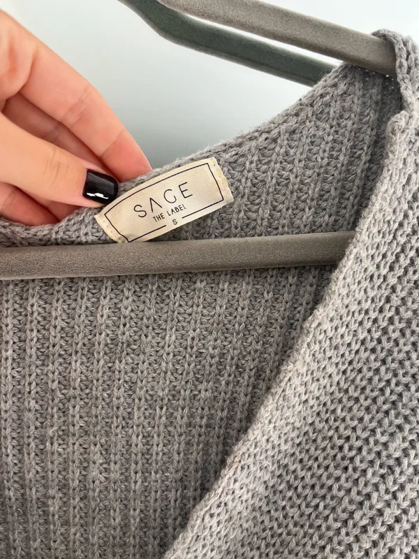 Sage The Label cropped sweater  - Image 2