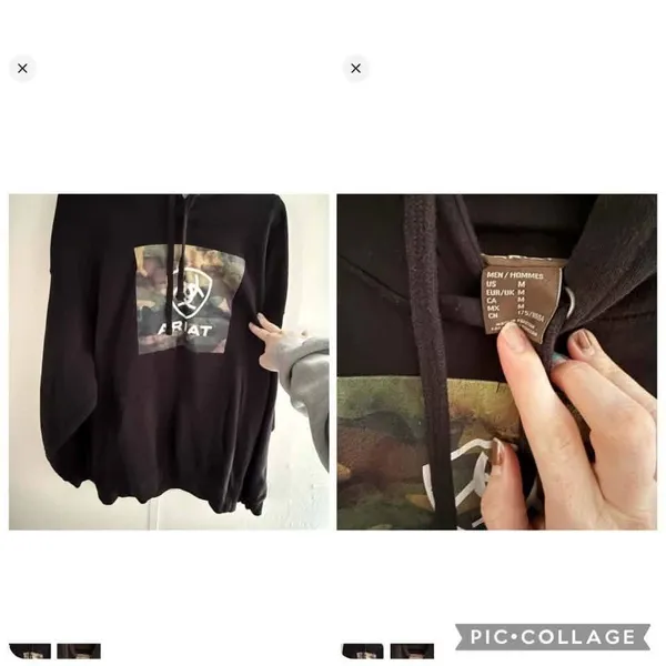 Mens ariat hoodie  - Image 2