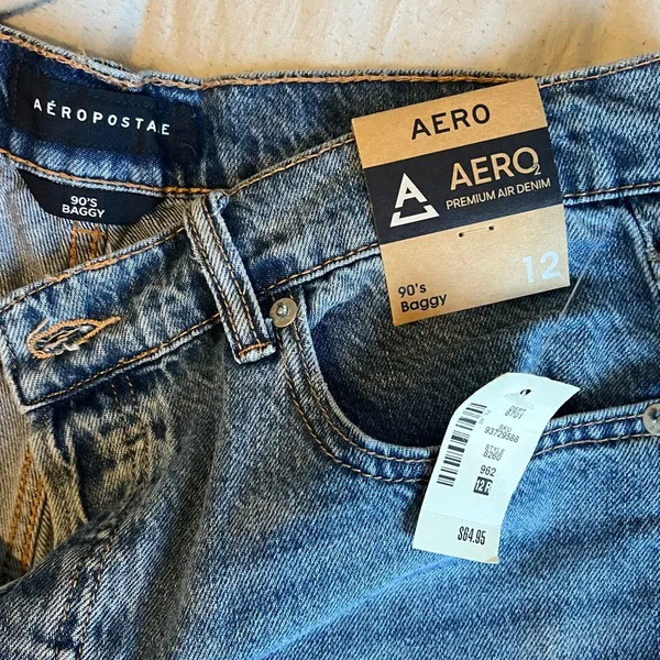 Distressed Blue Jeans - Image 2