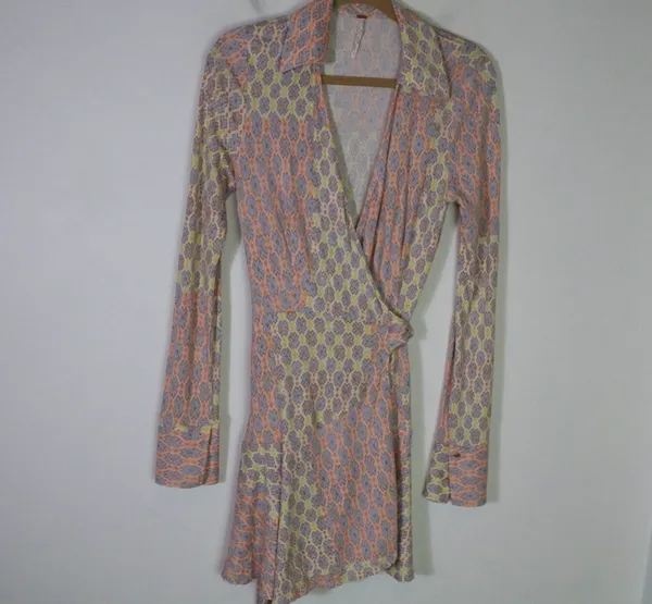Free People Rhetta Wrap Dress - Image 2