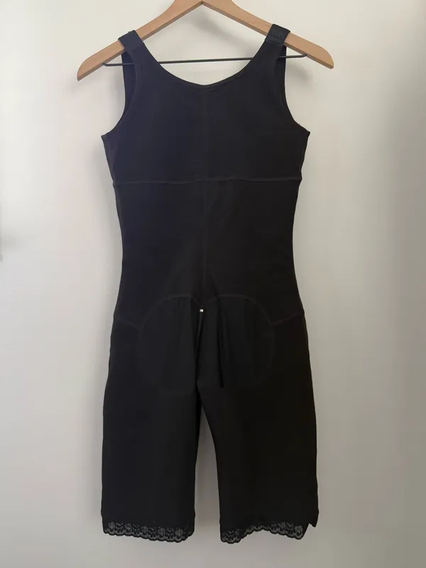 Vedette US Large Shapewear Thigh One Piece Black Faja Made in Colombia Hook Eye - Image 2