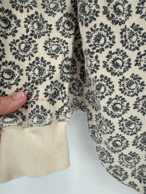 By Anthropologie‎ Waffle-Knit Pajama Set xxs - Image 6