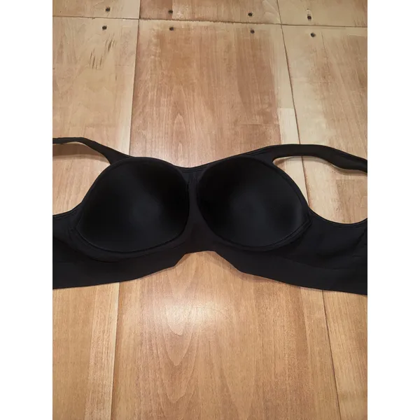 Bali Comfort Revolution Wireless Bra‎ Black Large 3488 Seamless Padded L - Image 2
