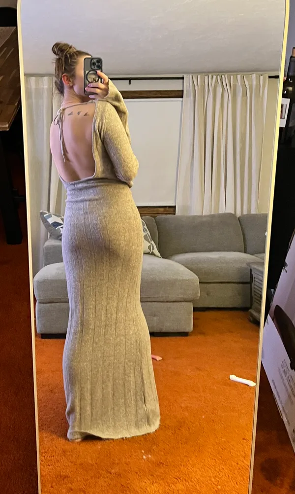 Pretty Little Thing Maxi Sweater Dress - Image 6