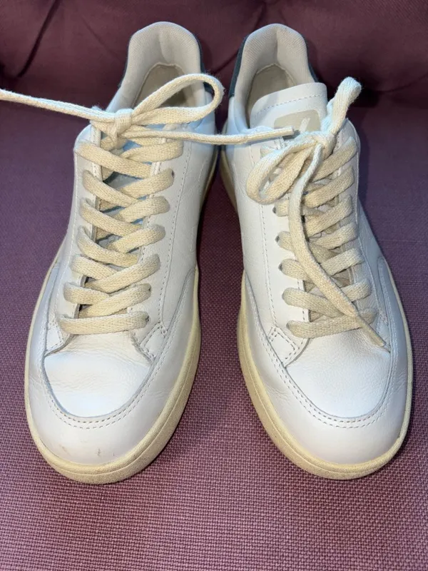 Veja V-12 Sneakers in Extra White & White California 38 7 Womens Athletic Shoes - Image 6