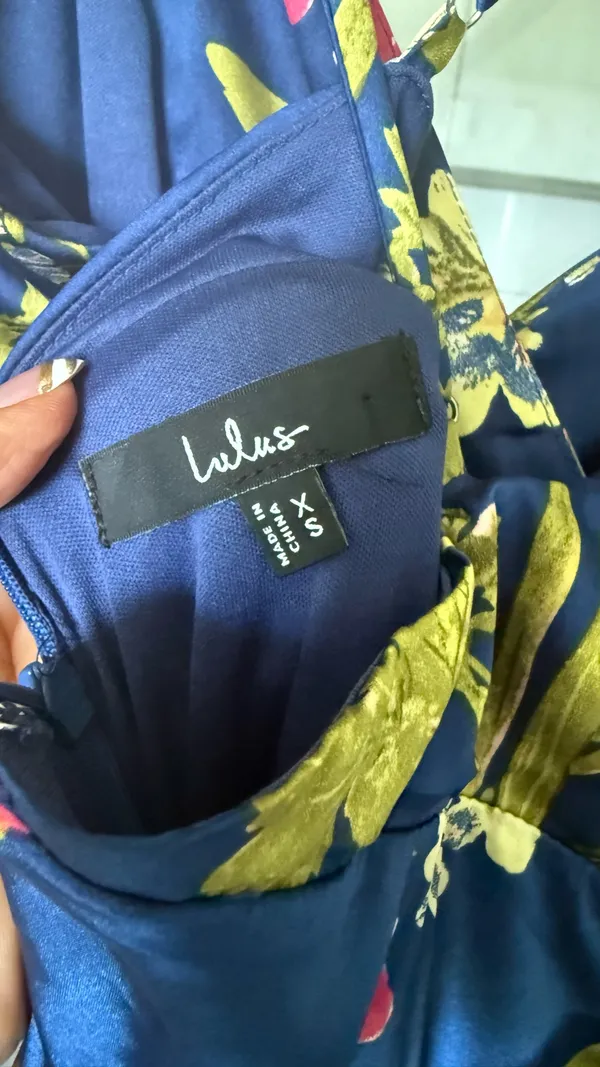 Beautiful Lulus Satin Maxi Dress - Image 3