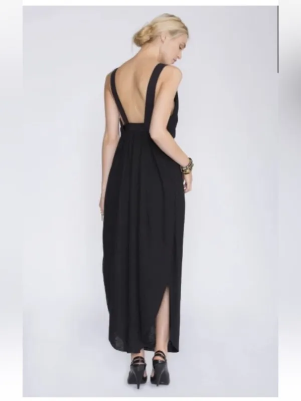 Free People Heidi Linen Blend Dress Medium - Image 3