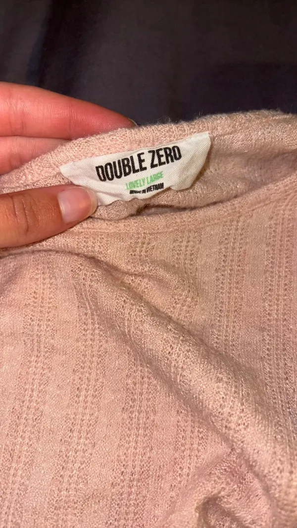 Double Zero Sweater Cropped - Image 3