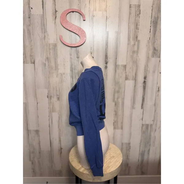Victoria's Secret Crewneck blue size small PINK - Image 2