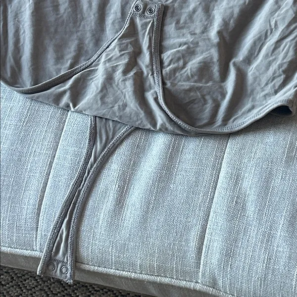 Abercrombie & Fitch Neutral Brown Sleeveless Tank Bodysuit Size Medium - Image 8
