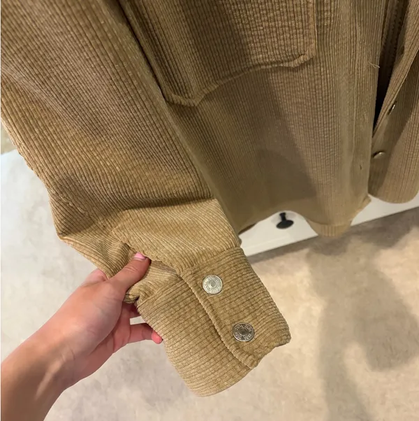 ZARA Corduroy Shacket - Image 5