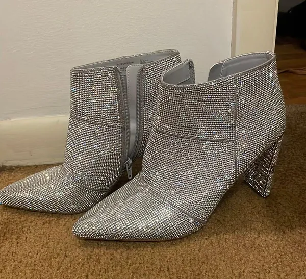 Rhinestone Booties - Image 6