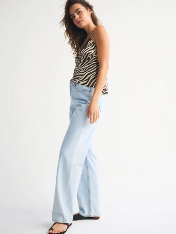 Abercrombie High Rise Loose Jean - Image 2