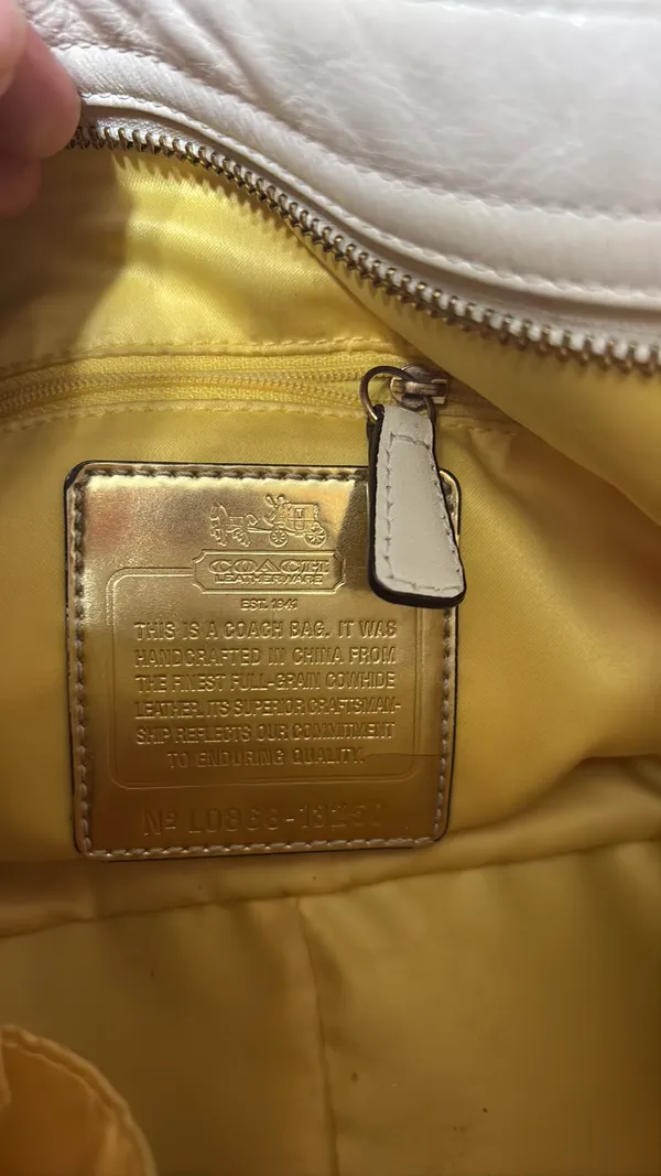 Coach Vintage Leather Bag - Image 3