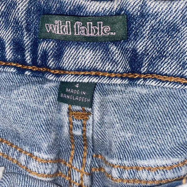 Denim Mini Skirt - Image 3