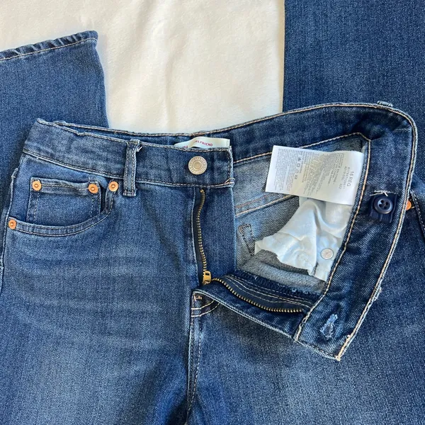 Levi's Blue Girfriend Jeans Size‎ 16 - Image 9
