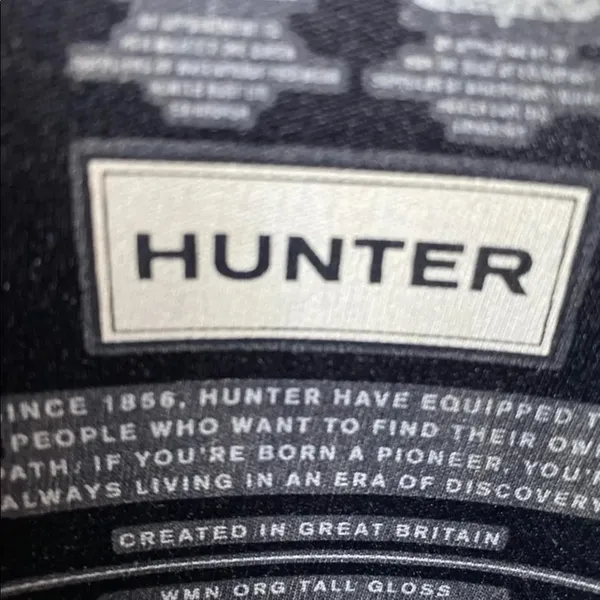 Hunter original tall boots size 6 - Image 6